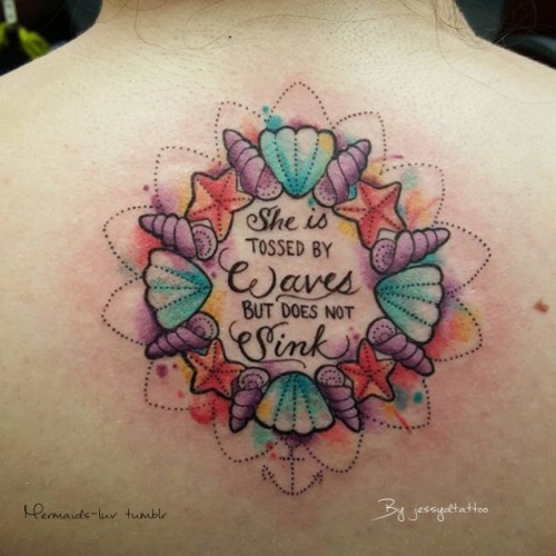 500x500 Starfish Tattoos Tumblr - Watercolor Starfish Tattoo