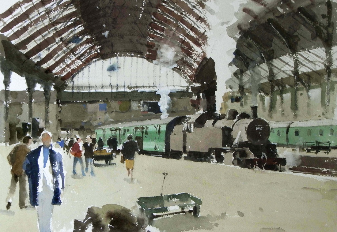 1100x758 Art Of Watercolor John Yardley. Interview. - Watercolor Station