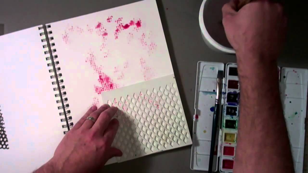 1280x720 Watercolor Stencil - Watercolor Stencil