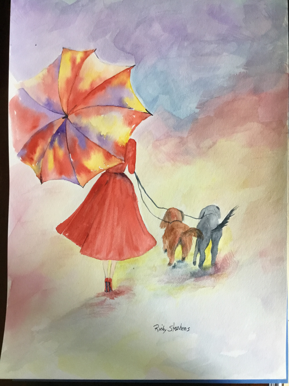 960x1280 Watercolor Instructions - Watercolor Step By Step