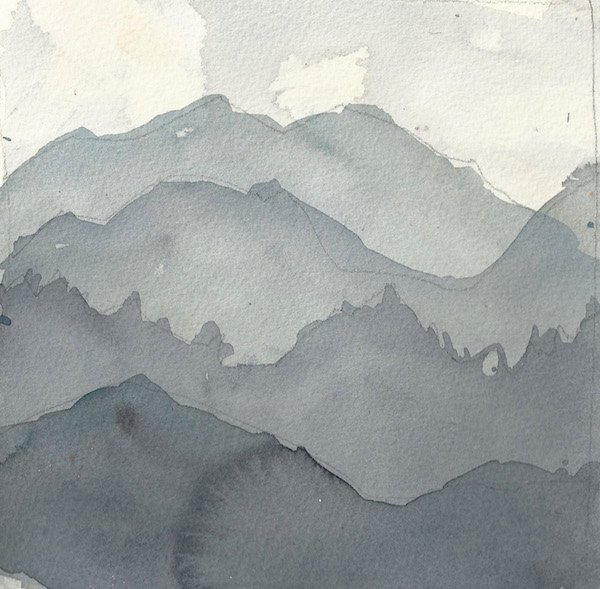 600x589 Easy Beginner Watercolor Step By Step Project - Watercolor Step By Step