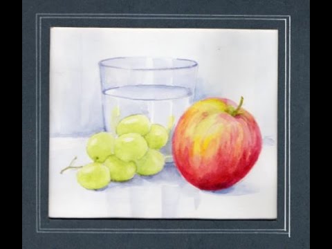 480x360 Part 1 Up Close Amp Detailed Still Life Prowatercolor Tutorial 4 - Watercolor Still Life