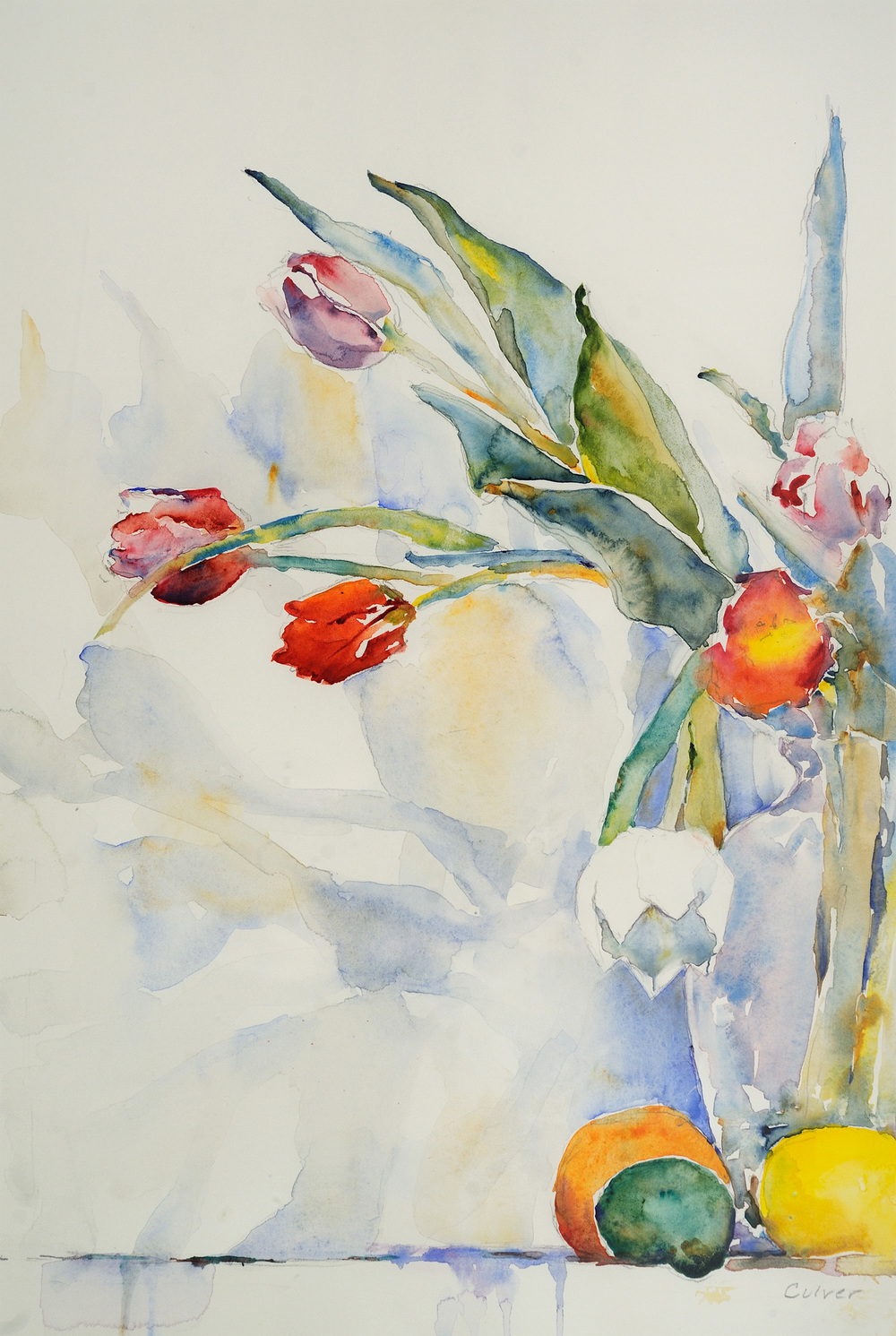 1000x1491 Paintings Leigh Culver Watercolors - Watercolor Still Life Paintings