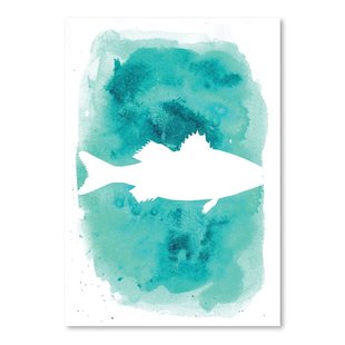 310x310 Blue Color Sea Decor Wayfair - Watercolor Stingray