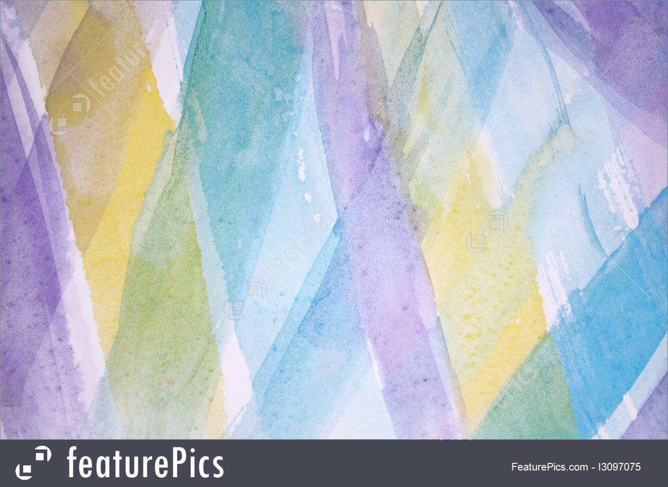 1300x948 Painting Art Abstract Watercolor Background With Different Layers - Watercolor Stock