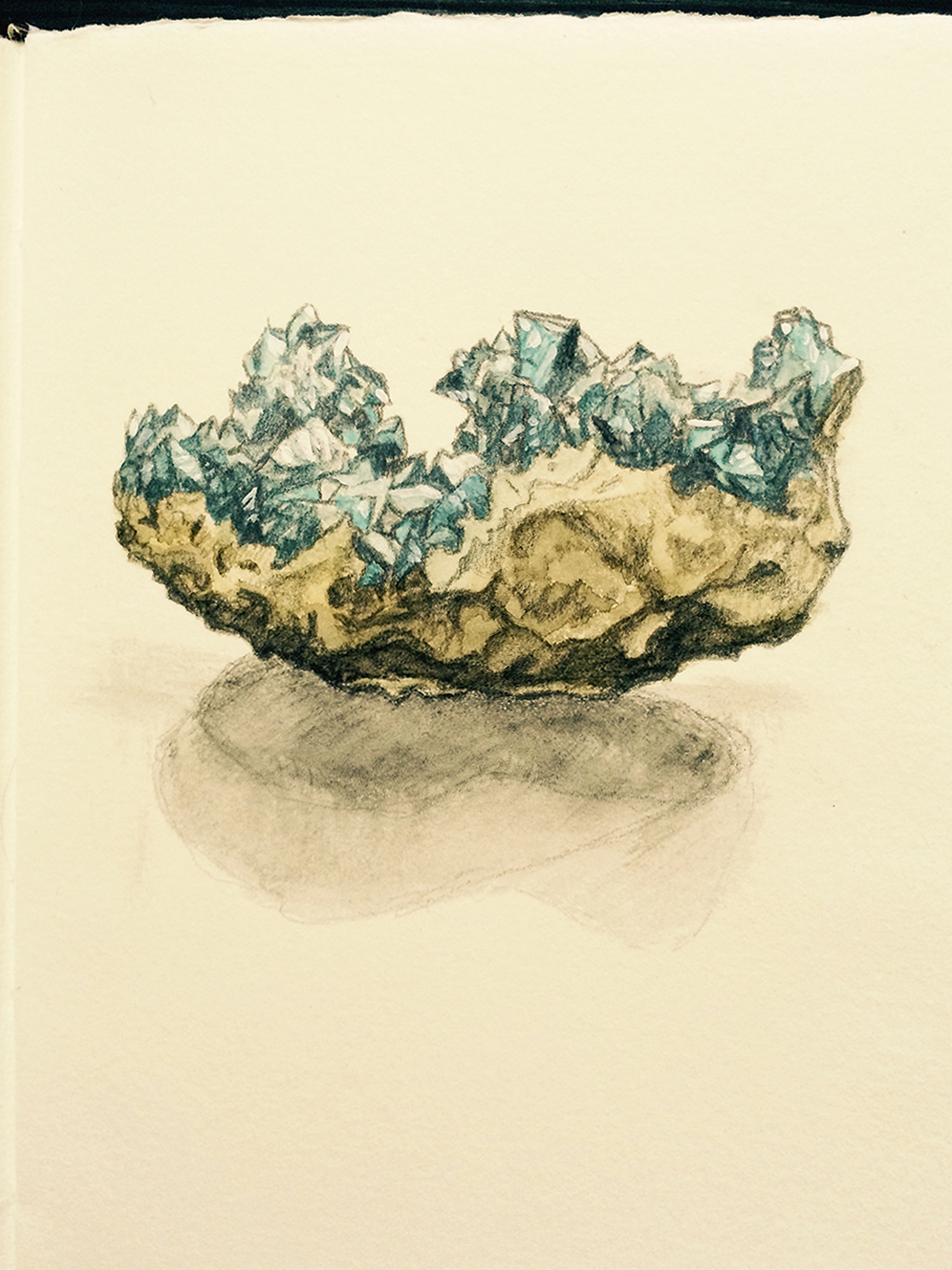 1080x1440 Nature Bess A. Yontz Illustration - Watercolor Stone