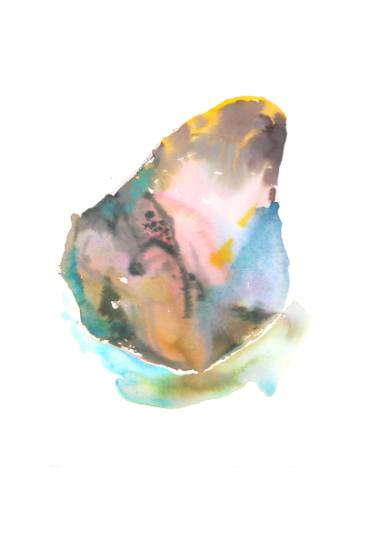 375x545 Watercolor Stone Paintings For Sale Saatchi Art - Watercolor Stone