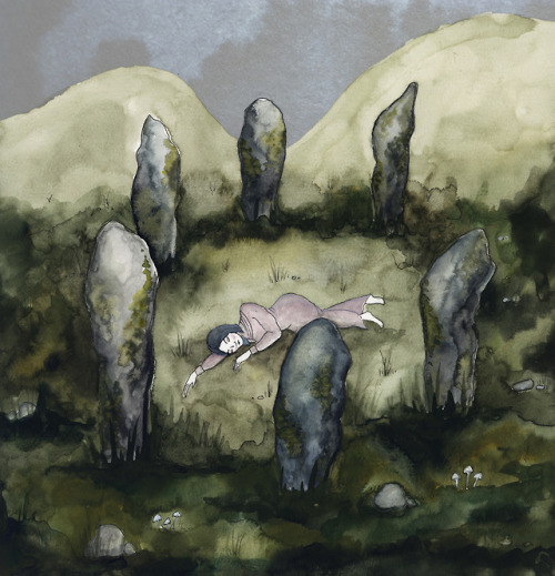 500x519 Watercolor Stone Tumblr - Watercolor Stone