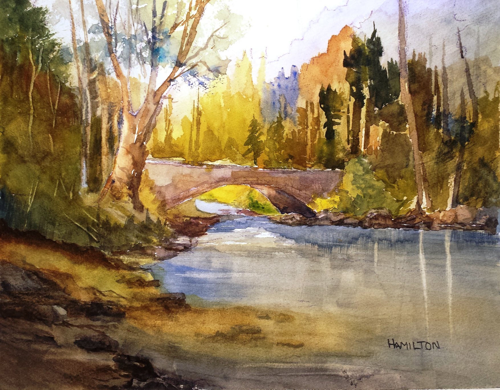 1754x1368 Paint Along With Larry Hamilton - Watercolor Stream