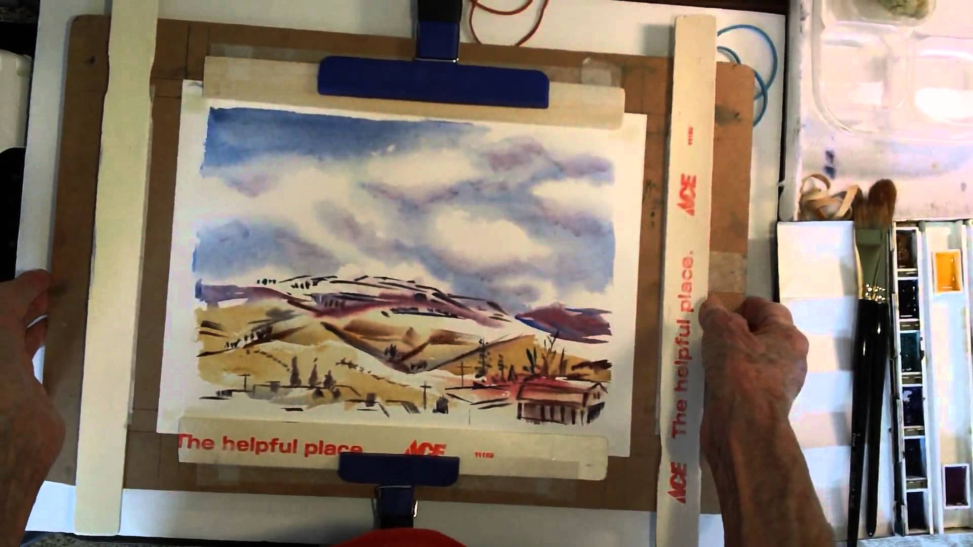 1920x1080 Watercolor Paper Stretcher New - Watercolor Stretcher