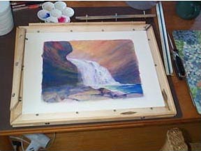 288x217 A Simple Watercolor Stretcher By Michael Mott - Watercolor Stretcher