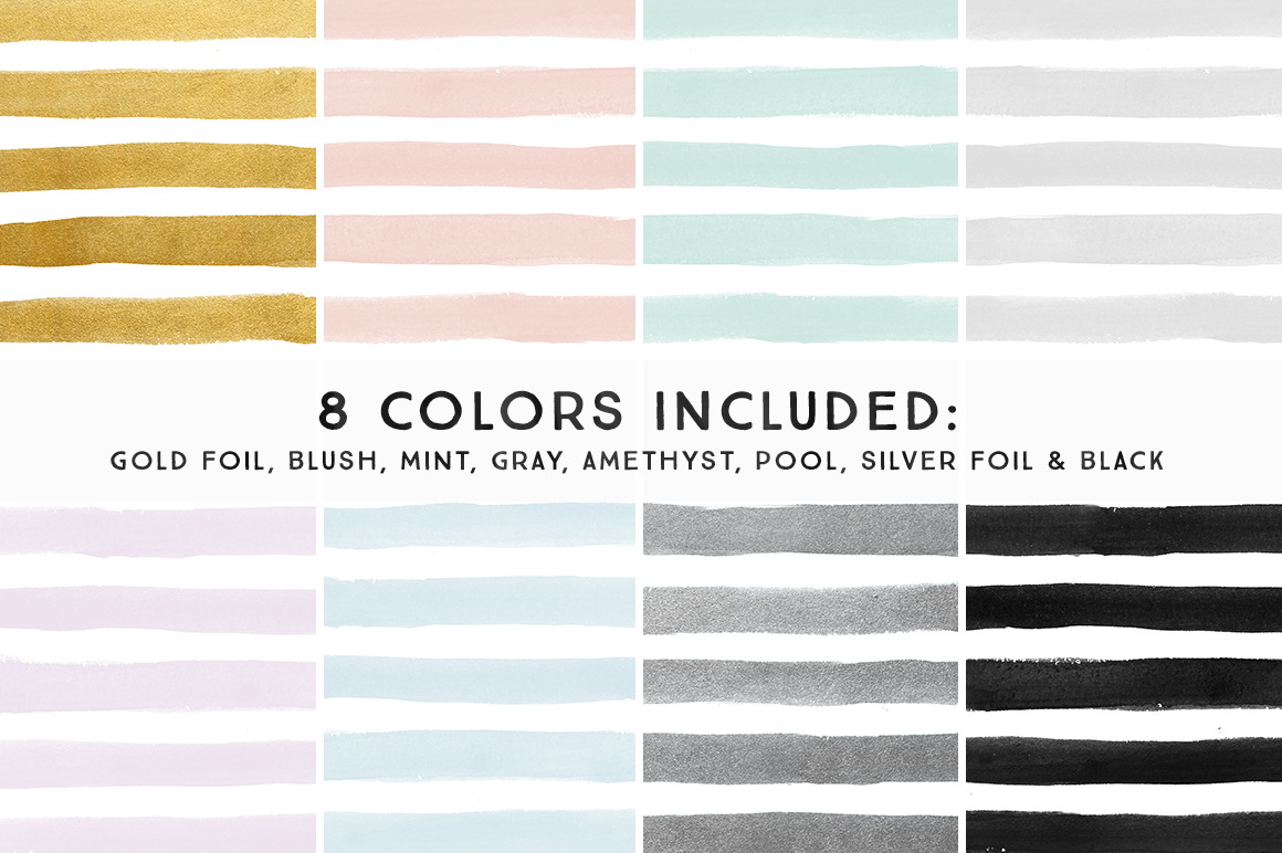 1160x772 Foil Amp Watercolor Stripes By Summit Avenue - Watercolor Stripes