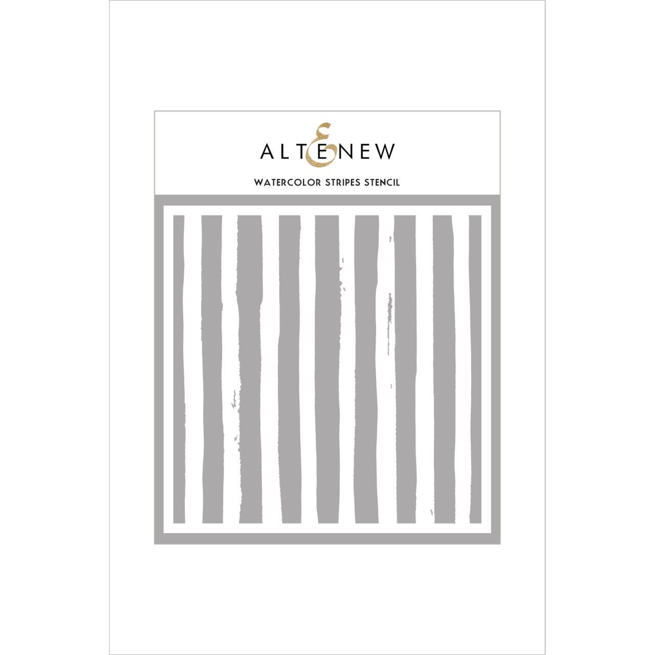 1280x1280 Altenew Stencils, Watercolor Stripes - Watercolor Stripes