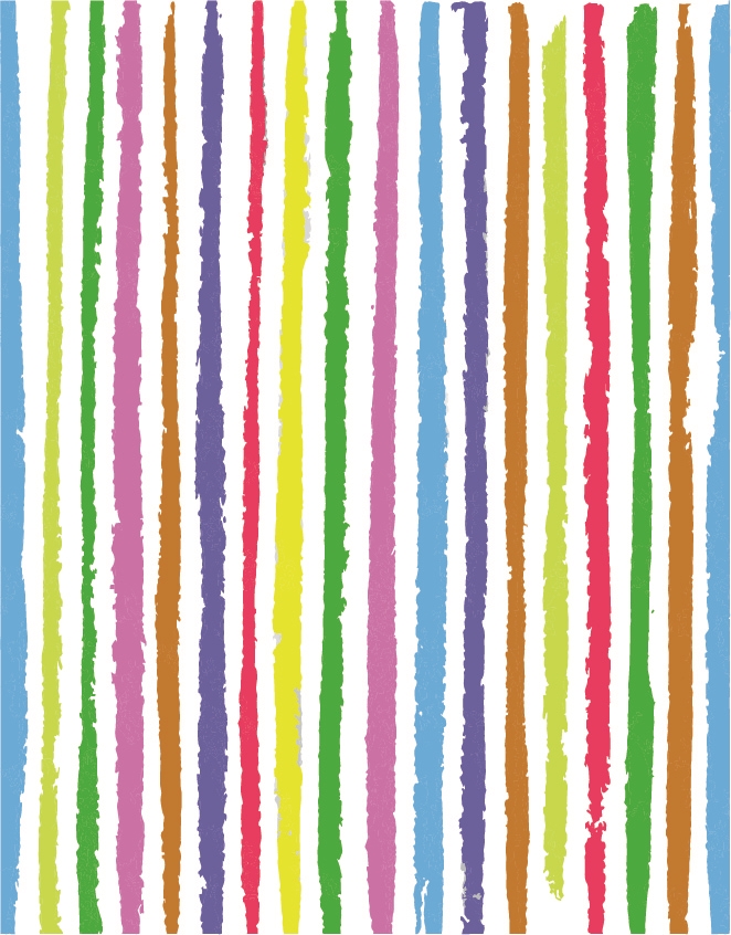 662x846 Watercolor Stripes - Watercolor Stripes