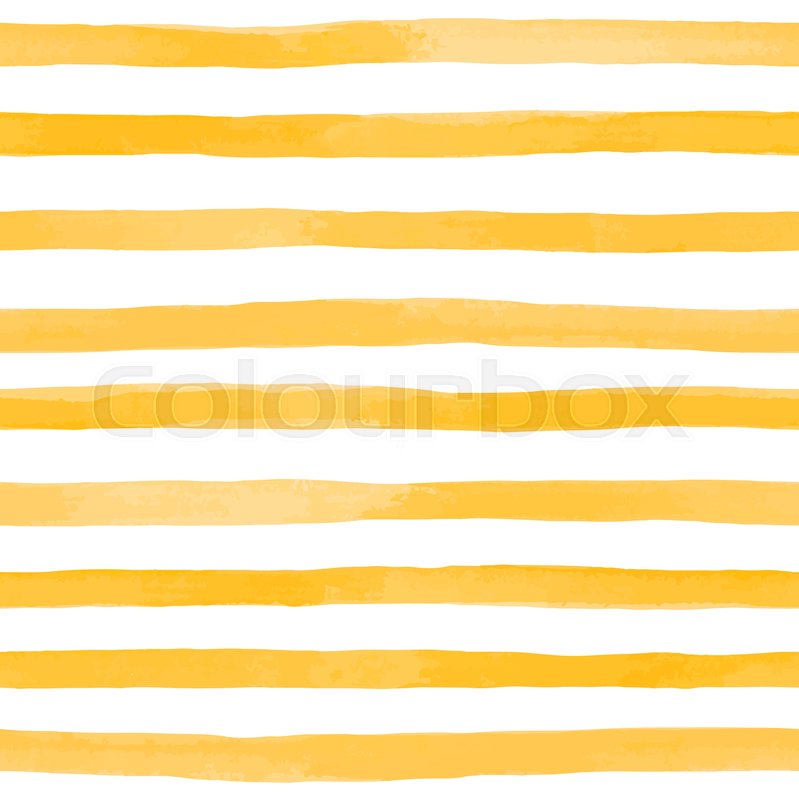 799x800 Beautiful Seamless Pattern With Orange Yellow Watercolor Stripes - Watercolor Stripes