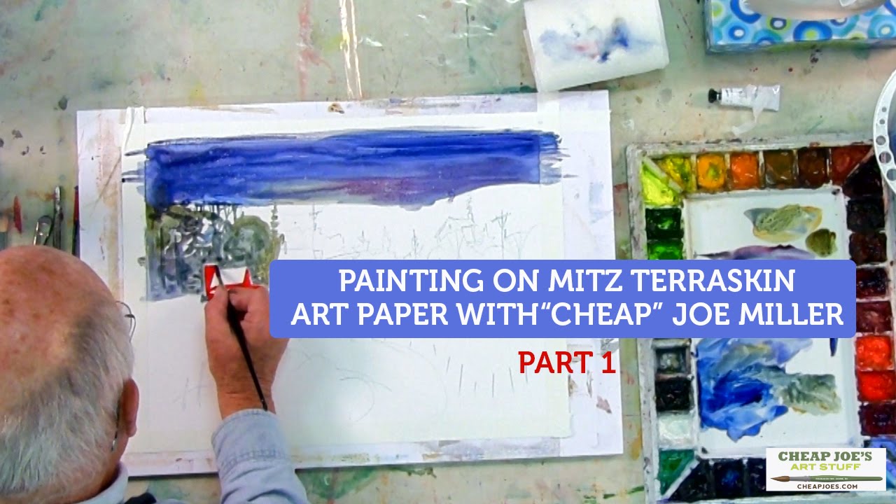1280x720 How To Paint Watercolor On Mitz Terraskin Art Paper - Watercolor Stuff