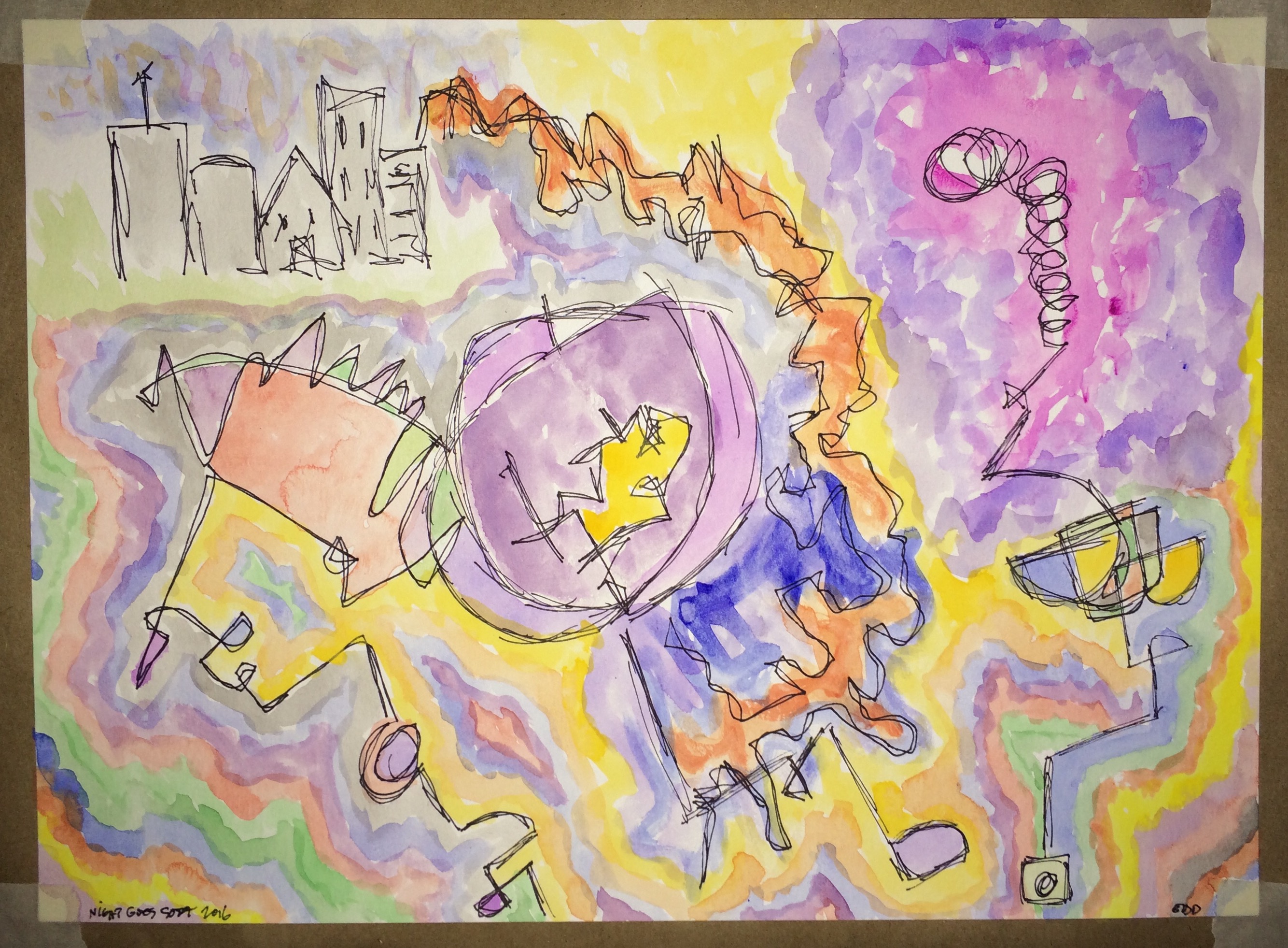 2668x1962 Watercolor Simple Thoughts About Life Amp Stuff - Watercolor Stuff