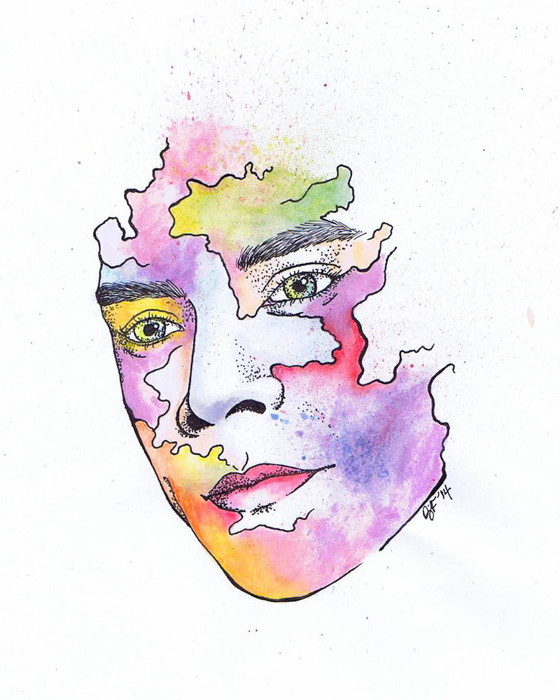 800x1000 Harry Styles Watercolor By Daisyjennifer - Watercolor Styles