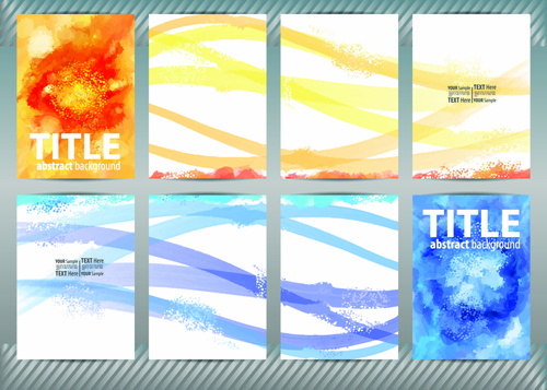 500x357 Illustrator Watercolor Graphic Styles Free Vector Download - Watercolor Styles
