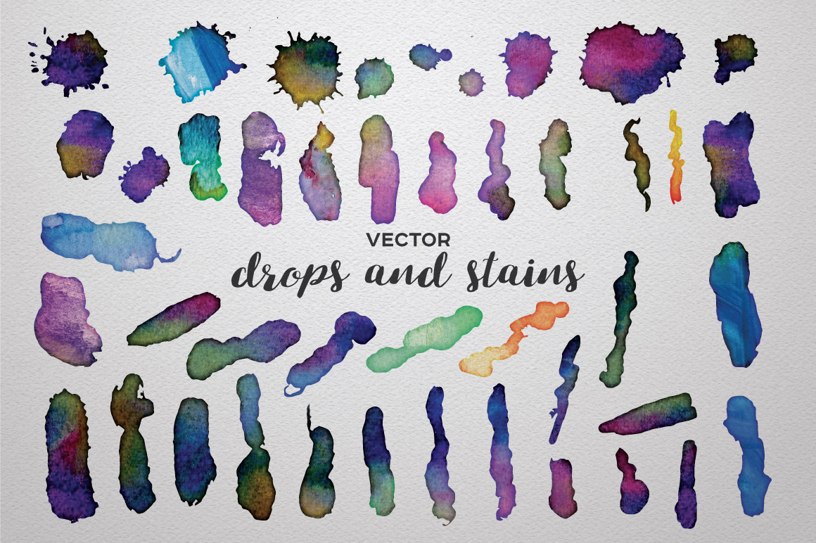 1160x772 Watercolor Vector Styles Illustrator Graphic Spirit - Watercolor Styles