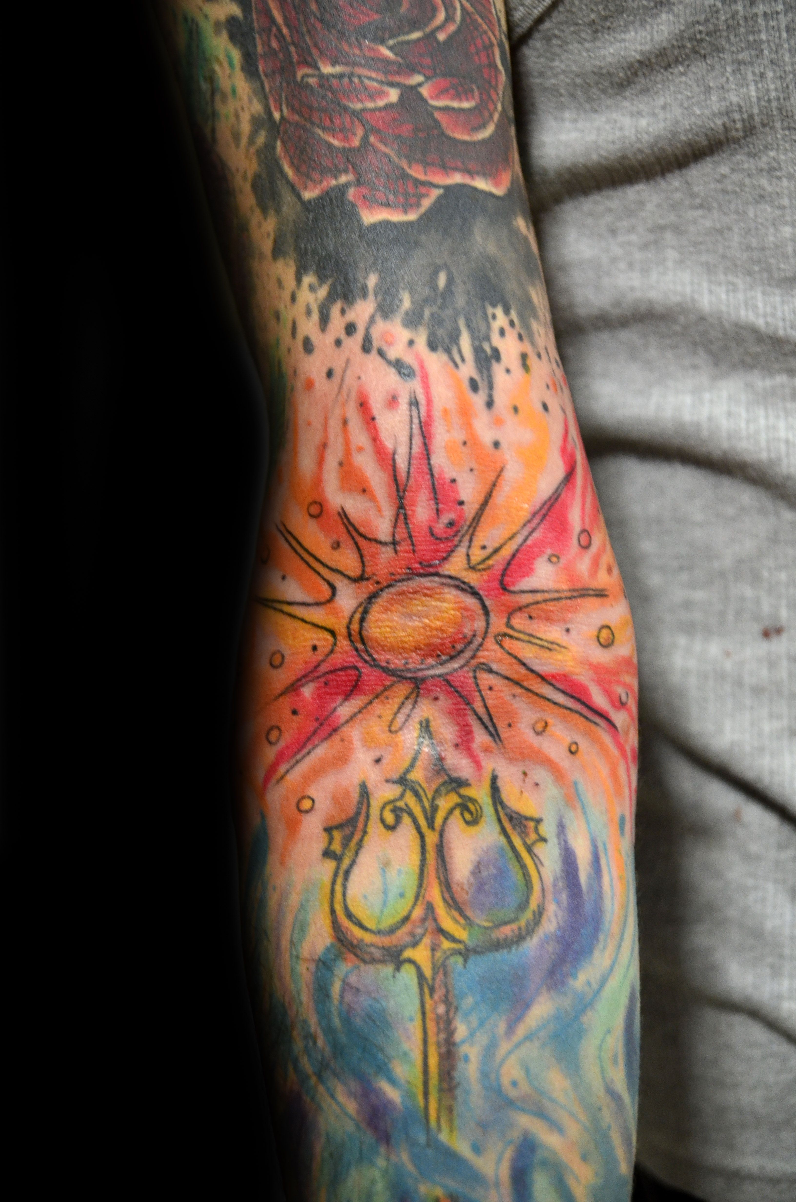 3264x4928 Watercolor Sun Tattoo Tattoos Ampamp Piercings - Watercolor Sun Tattoo