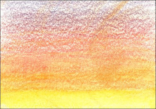 502x350 How To Draw A Sunset Sky With Watercolor Pencils - Watercolor Sunset Sky