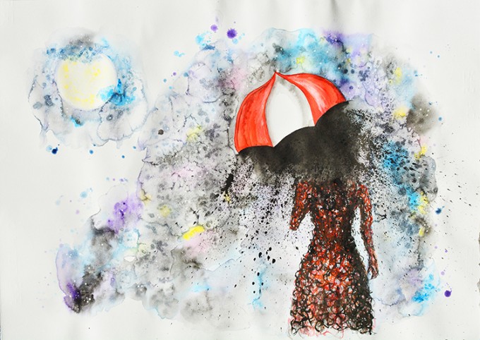 680x482 Gabriela Torres Watercolor Amp Acrylic - Watercolor Surrealism