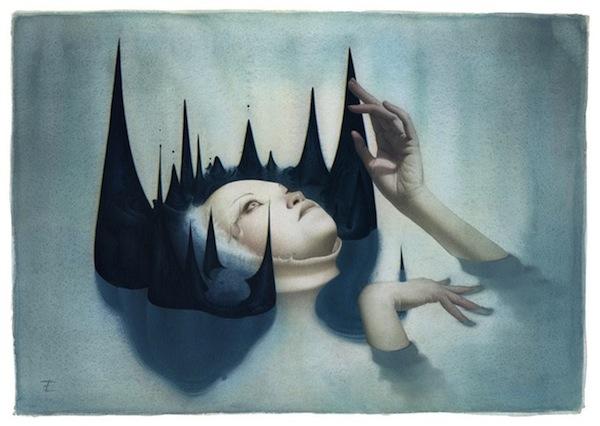 600x426 Watercolor Surrealism Eric Fortune - Watercolor Surrealism