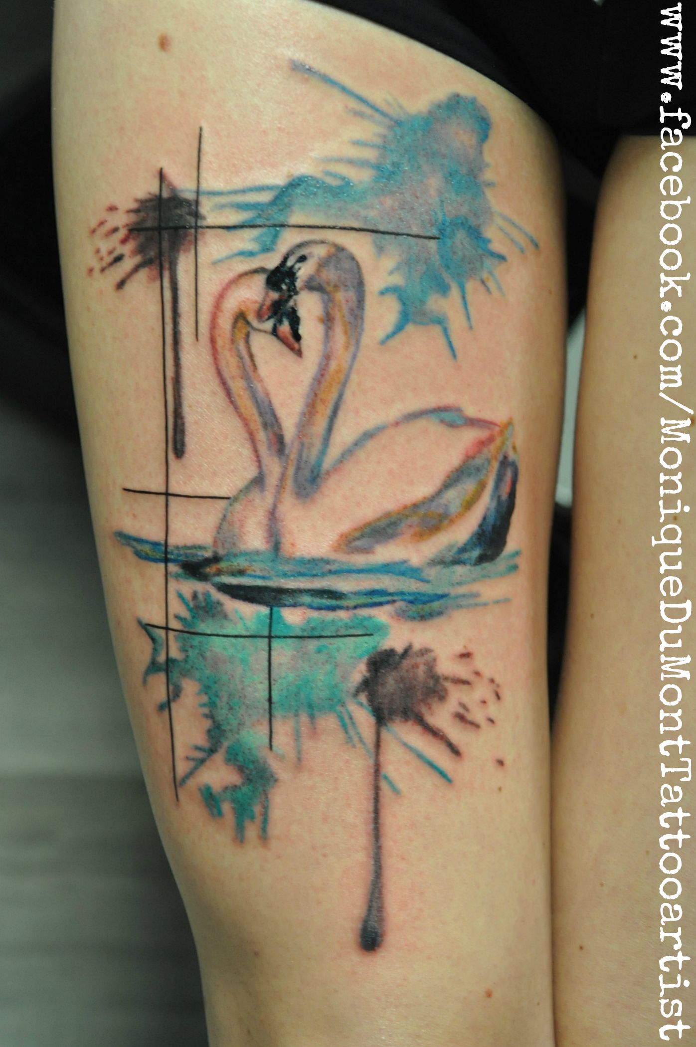 1396x2100 Swan Watercolor Tattoo New Tattoo Watercolour - Watercolor Swan Tattoo