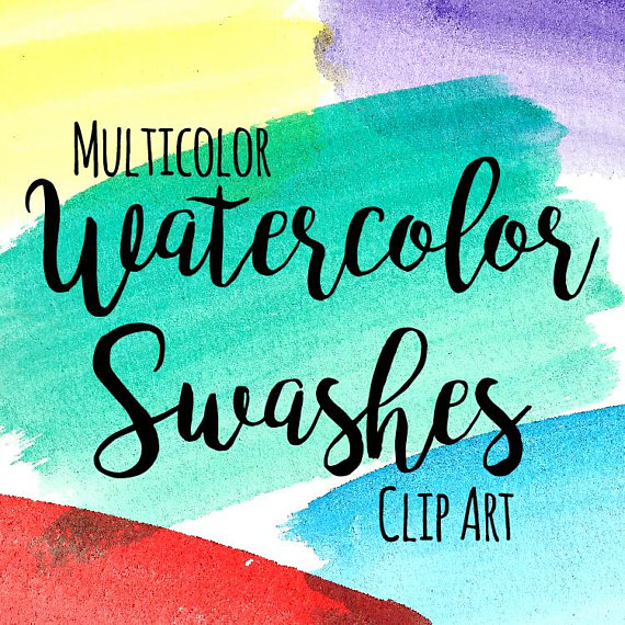 570x570 Paint Clipart Swash ~ Frames ~ Illustrations ~ Hd Images ~ Photo - Watercolor Swash