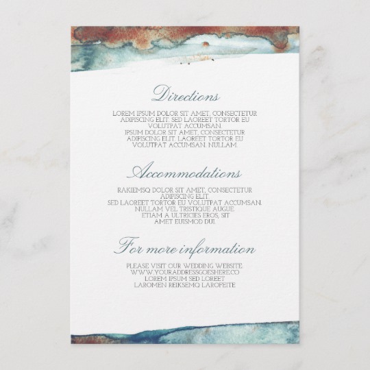 540x540 Watercolor Swash Sea Wedding Details - Watercolor Swash