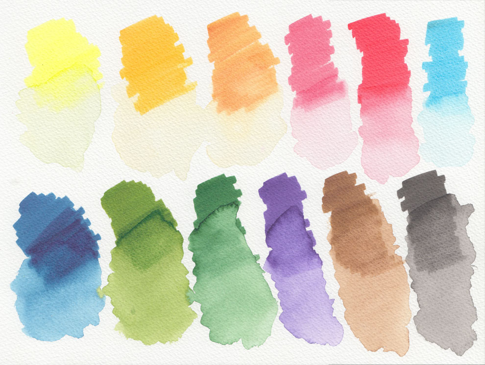 990x745 Review Winsor Amp Newton Watercolor Markers Parka Blogs - Watercolor Swatches