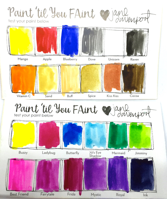 536x640 Keep Calm And Craft On Review Jane Davenport Watercolor Palette Sets - Watercolor Swatches