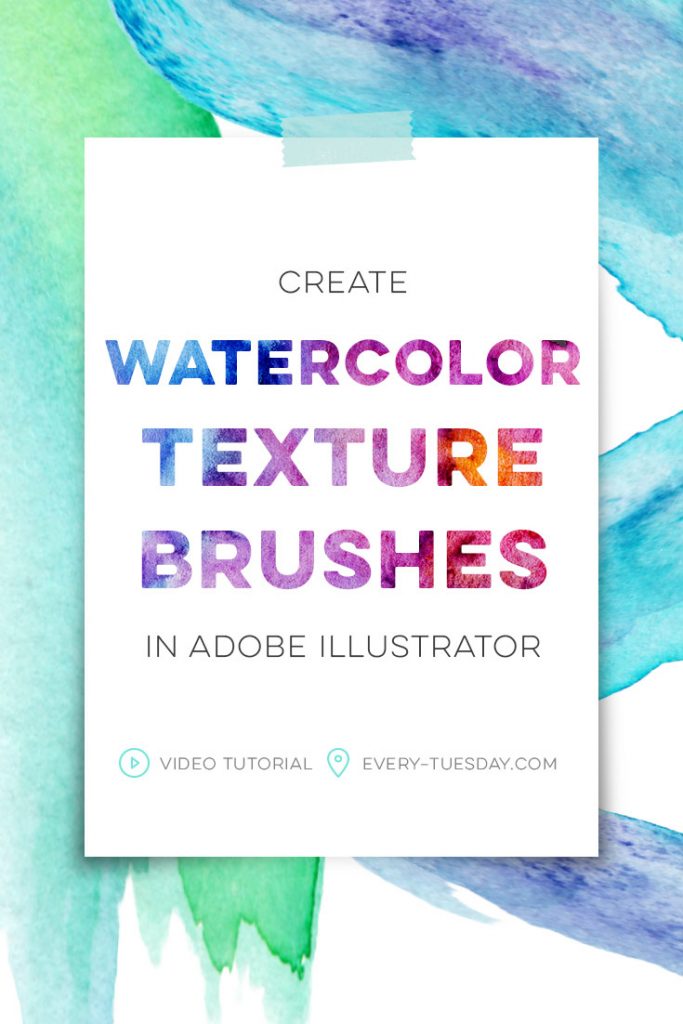 683x1024 Create Watercolor Texture Brushes In Adobe Illustrator - Watercolor Swatches Illustrator Free