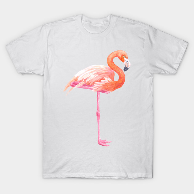 630x630 Flamingo Watercolor - Watercolor T