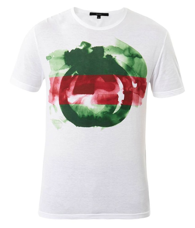 635x742 Will Smith Wearing Gucci Watercolor Print T Shirt Amp Lanvin - Watercolor T