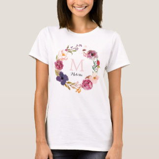 324x324 Floral Watercolor T Shirts Amp Shirt Designs Zazzle - Watercolor T Shirt Printing