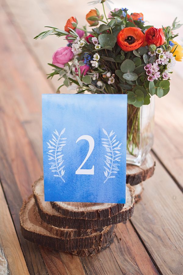 600x900 Free Watercolor Table Number Printable - Watercolor Table