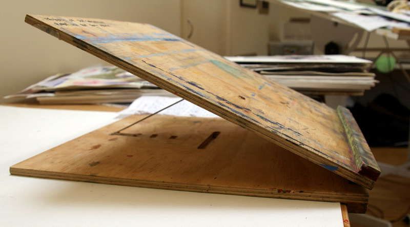 800x443 Desktop Easel For Watercolor Painting And Drawing Future - Watercolor Table