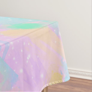 307x307 Watercolor Pastel Tablecloths Zazzle - Watercolor Tablecloth
