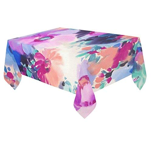 500x500 Watercolor Tablecloth - Watercolor Tablecloth
