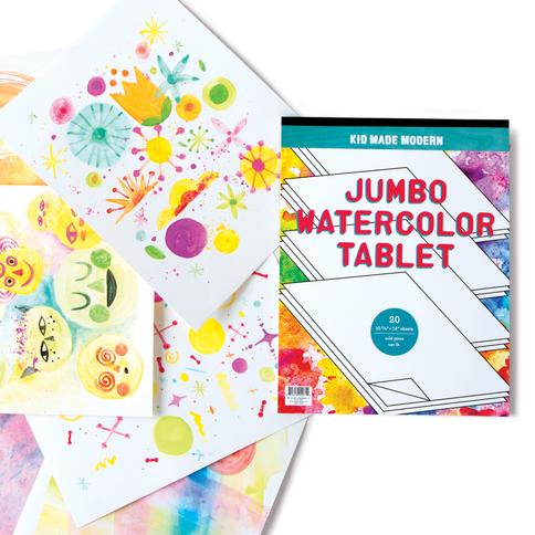 484x484 Jumbo Watercolor Tablet Kid Made Modern - Watercolor Tablet