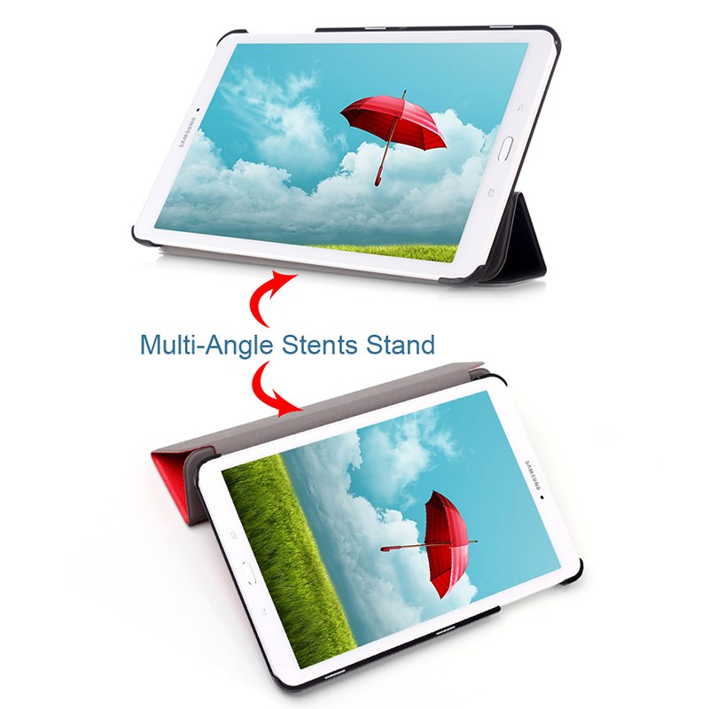 800x800 Mtt Clover Watercolor Tablet Case For Galaxy Tab E 9.6 Case Pu - Watercolor Tablet