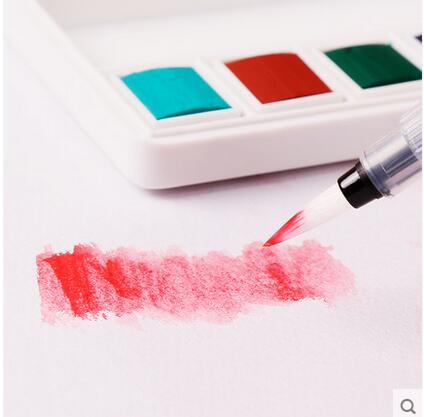 424x417 18colors Saturated Colors Solid Water Color Tablet Set Pigments - Watercolor Tablet