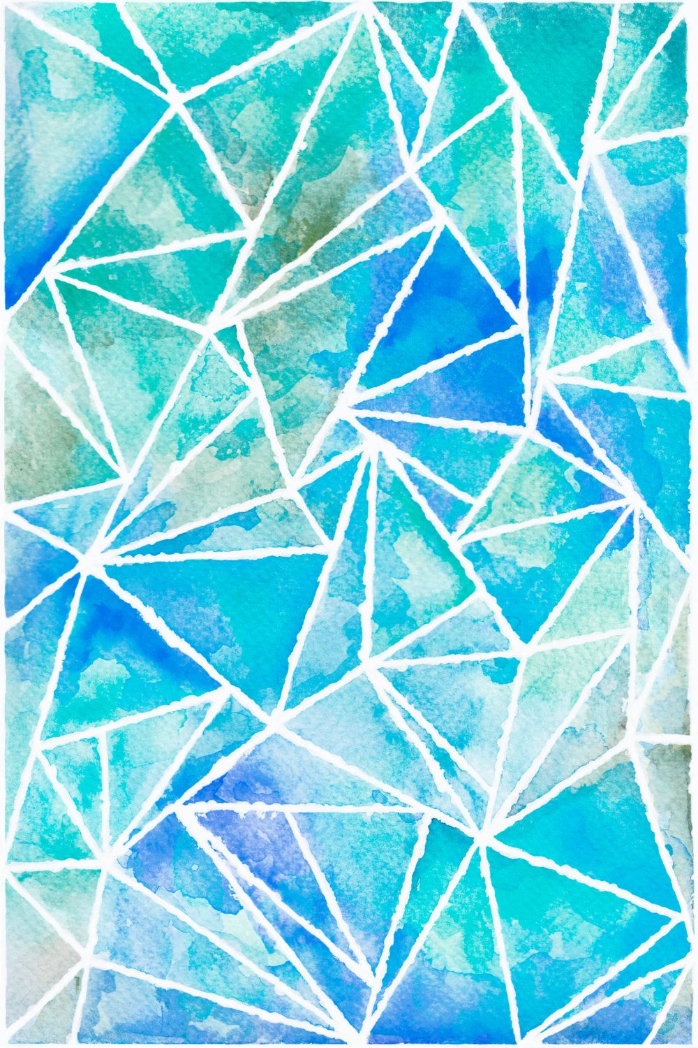 1000x1500 Abstract Digital Phone Or Tablet Wallpaper, Hand Made Watercolor - Watercolor Tablet