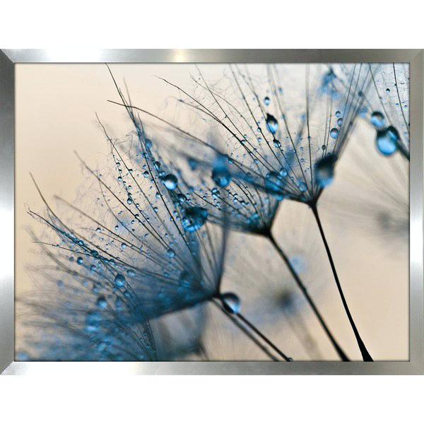 600x600 Water Wall Art Flower Droplets 2 Framed Target Watercolor Life - Watercolor Target