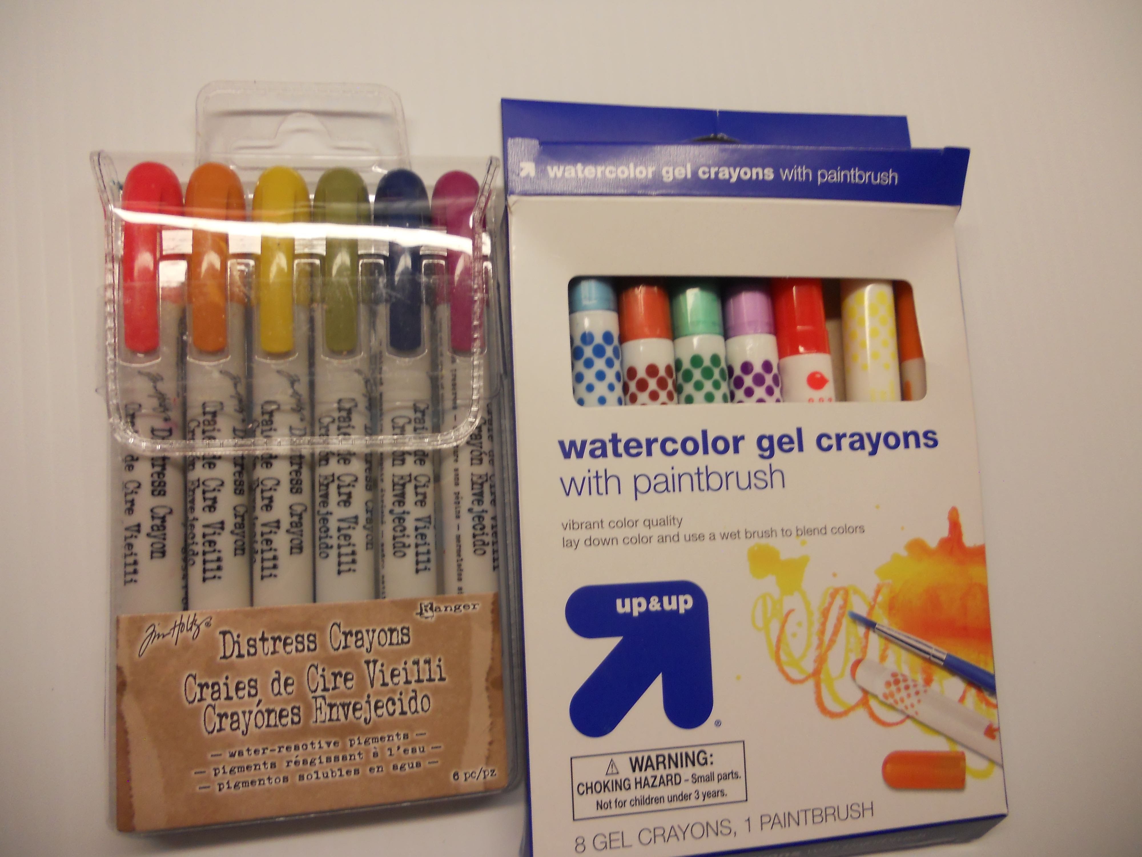 4000x3000 Distress Crayons Vs Target Gel Crayons Product Review And Mini - Watercolor Target