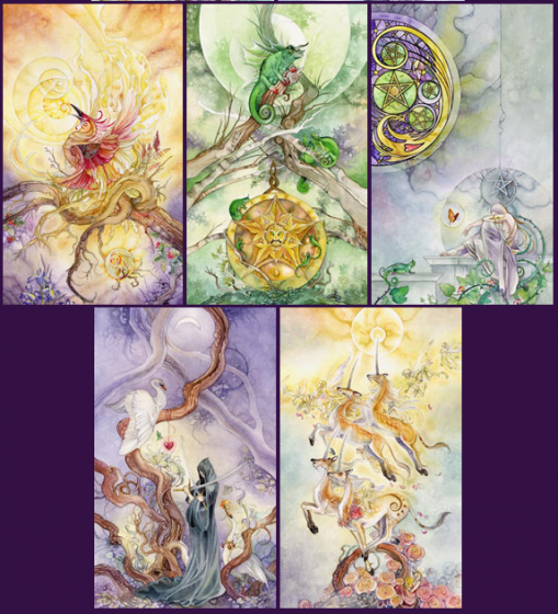 509x560 Shadowscapes Tarot Set - Watercolor Tarot