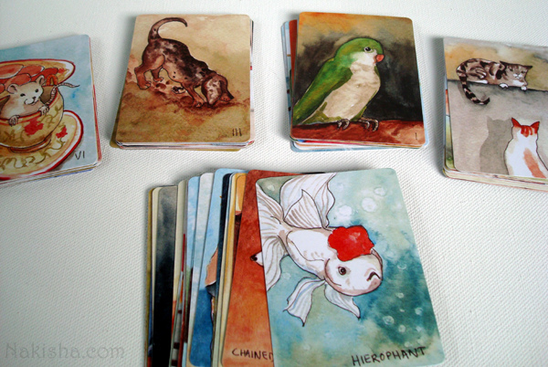 600x402 The Art Of Nakisha Elsje Vanderhoeven - Watercolor Tarot