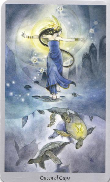 361x599 The Shadowscapes Tarot Deck Wilde Asher - Watercolor Tarot